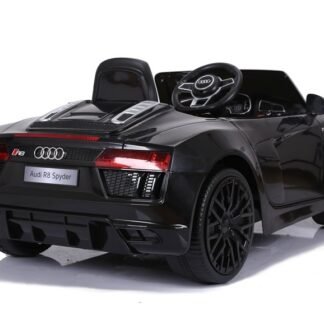 VENTA COCHE AUDI R8 SPYDER 12v, NEGRO - BJJ2198 - LE4713-AC